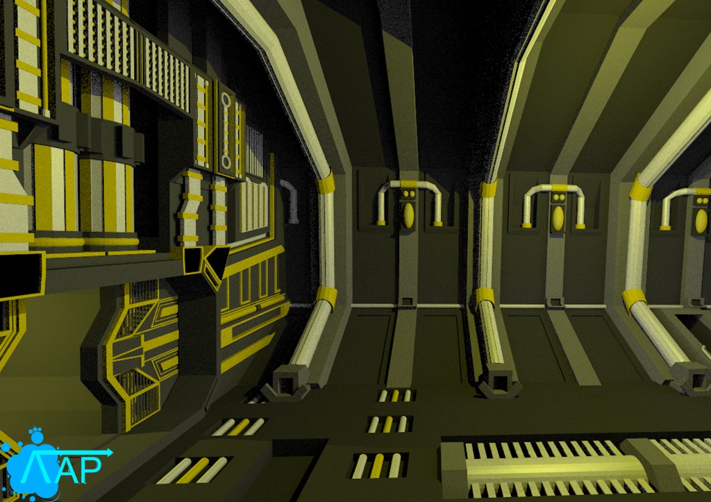Corridor Sci-Fi preview image 3